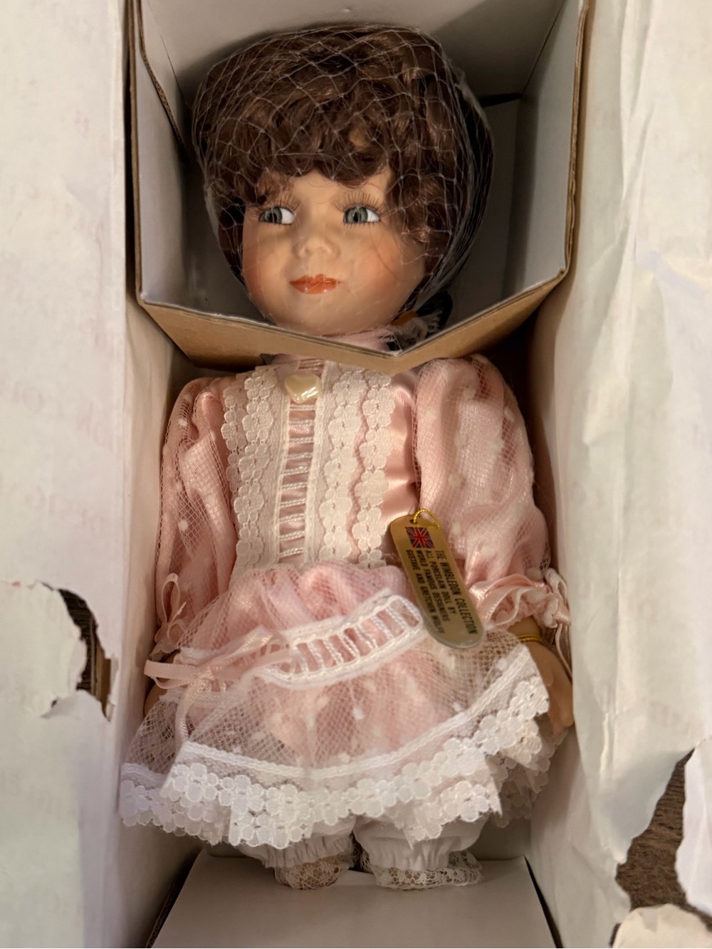 Wimbledon Krystal Porcelain Doll